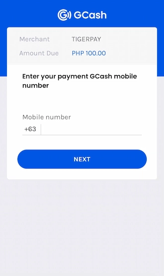 ☢Step 3: Please enter your payment GCash mobile number. 