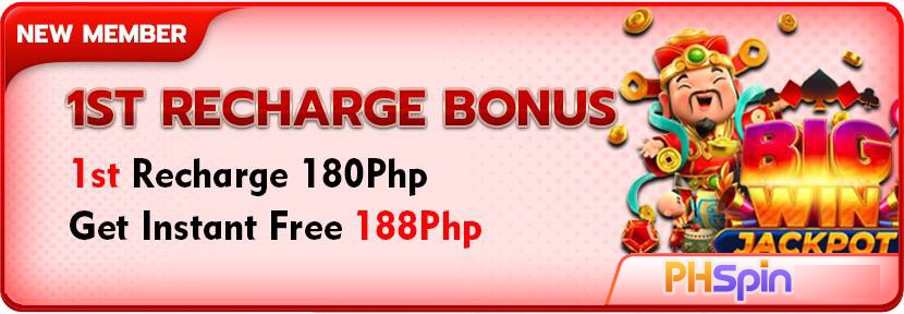 1ST RECHARGE BONUS