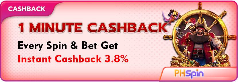 1 MINUTE CASHBACK