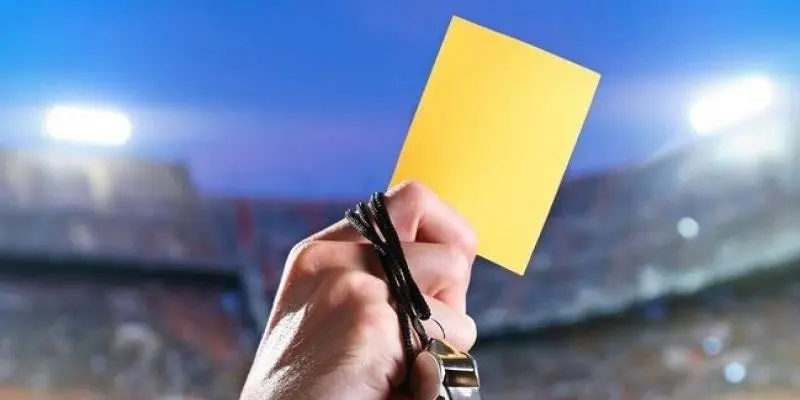 What is a yellow card bet?